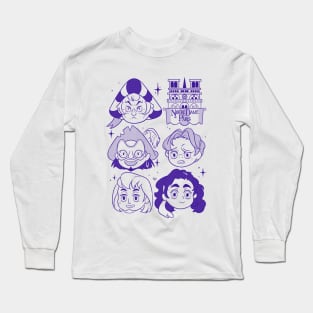 Chibi Notre Dame de Paris Long Sleeve T-Shirt